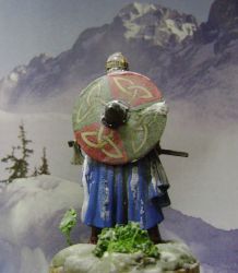 Sergio 'ente per ente' PALUMBO - Anglo- Saxon  Warrior in 54 mm. - vista retro 3 